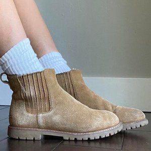 Madewell Suede Ankle Boots